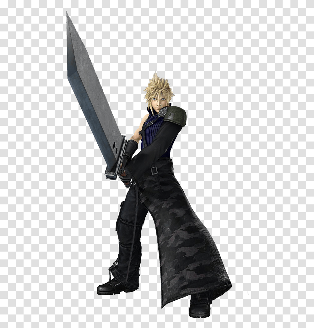 Cloud Strife Free Image Download Utility Knife, Final Fantasy, Person, Human Transparent Png