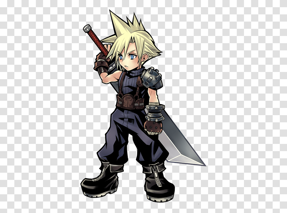 Cloud Strife Image Cloud Dissidia Opera Omnia, Helmet, Apparel, Manga Transparent Png