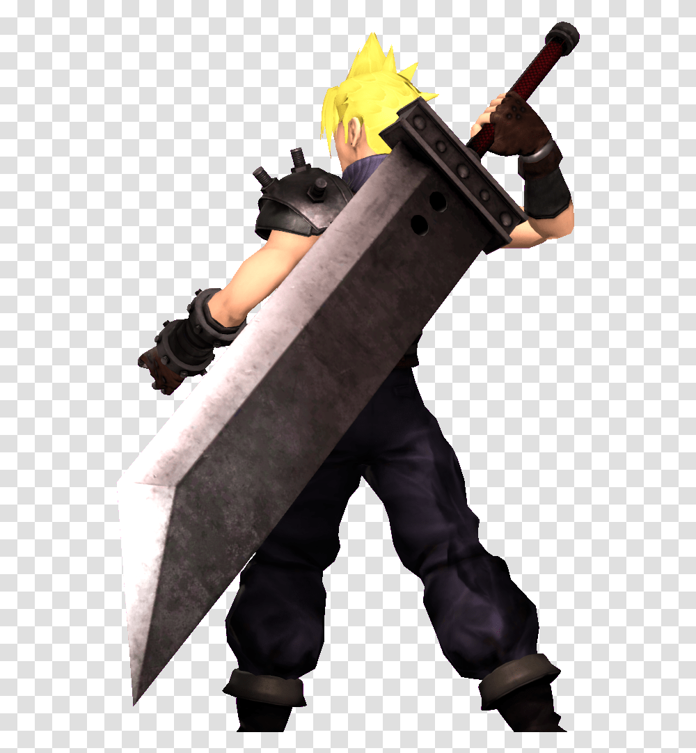 Cloud Strife Images Ff7 Cloud Kingdom Hearts, Person, Clothing, Sport, Acrobatic Transparent Png