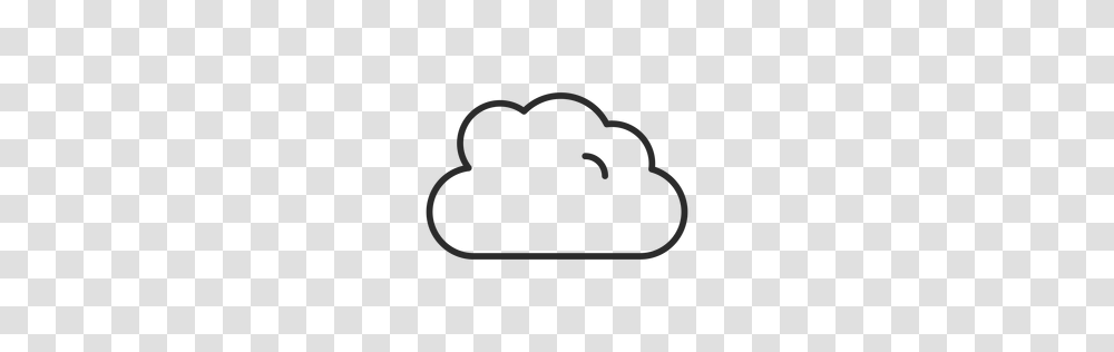 Cloud Stroke Icon, Logo, Silhouette Transparent Png