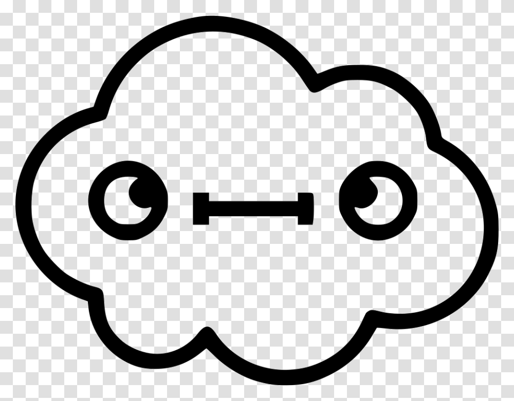 Cloud Stupid Weird Icon Free Download, Stencil, Piggy Bank, Pac Man Transparent Png