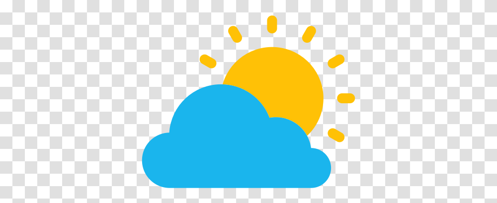 Cloud Sun Sunny Weather Icon Weather Icon, Outdoors, Nature, Sky, Graphics Transparent Png