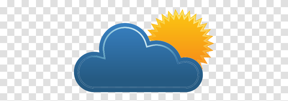 Cloud Sunny Sun Weather Free Icon Of Vector World Environment Day Logo, Outdoors, Nature, Vegetation, Plant Transparent Png
