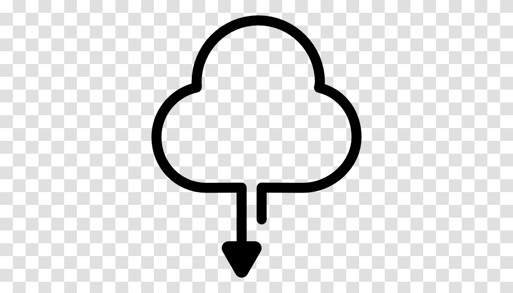 Cloud Symbols, Stencil, Silhouette, Label Transparent Png