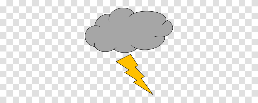 Cloud Thunderstorm Lightning, Hand, Star Symbol Transparent Png