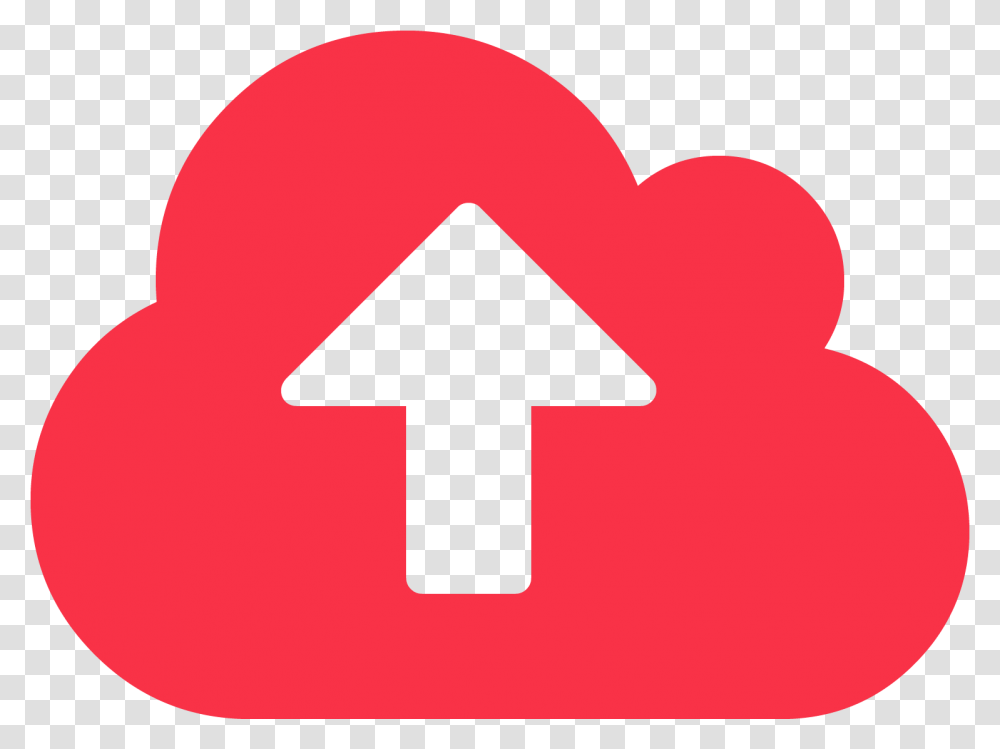 Cloud Upload Icon Svg, Sign, Logo, Trademark Transparent Png