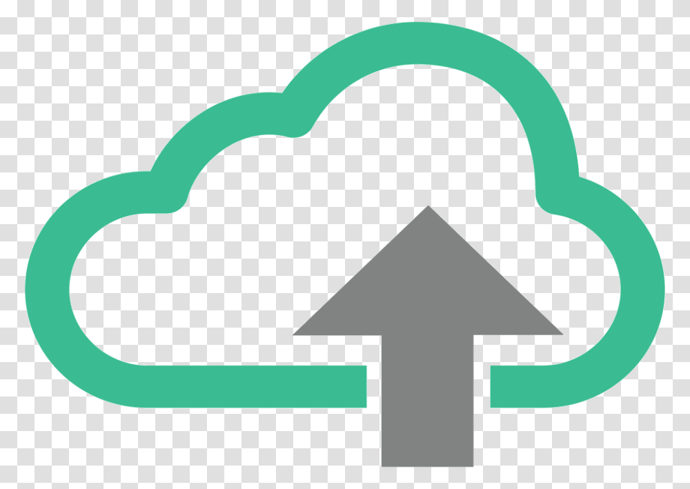 Cloud Upload Vector Icon Adaaran Club Rannalhi, Symbol, Cross, Triangle, Text Transparent Png