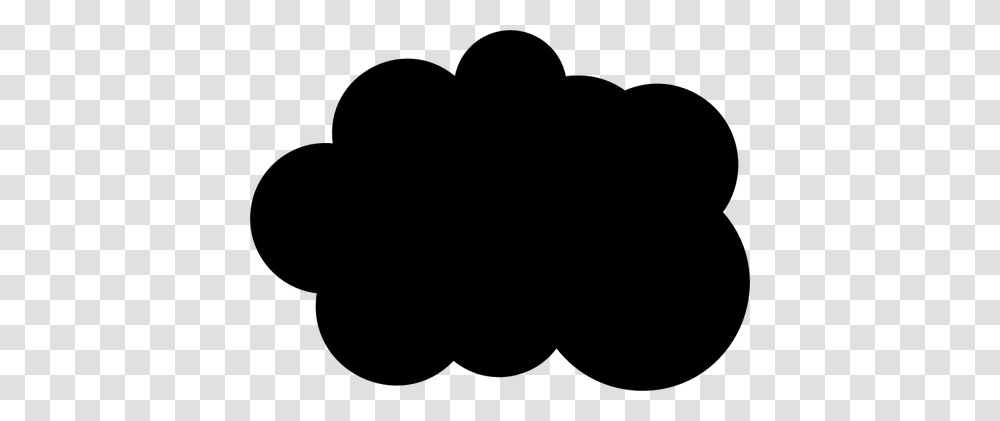 Cloud Vector Silhouette, Gray, World Of Warcraft Transparent Png