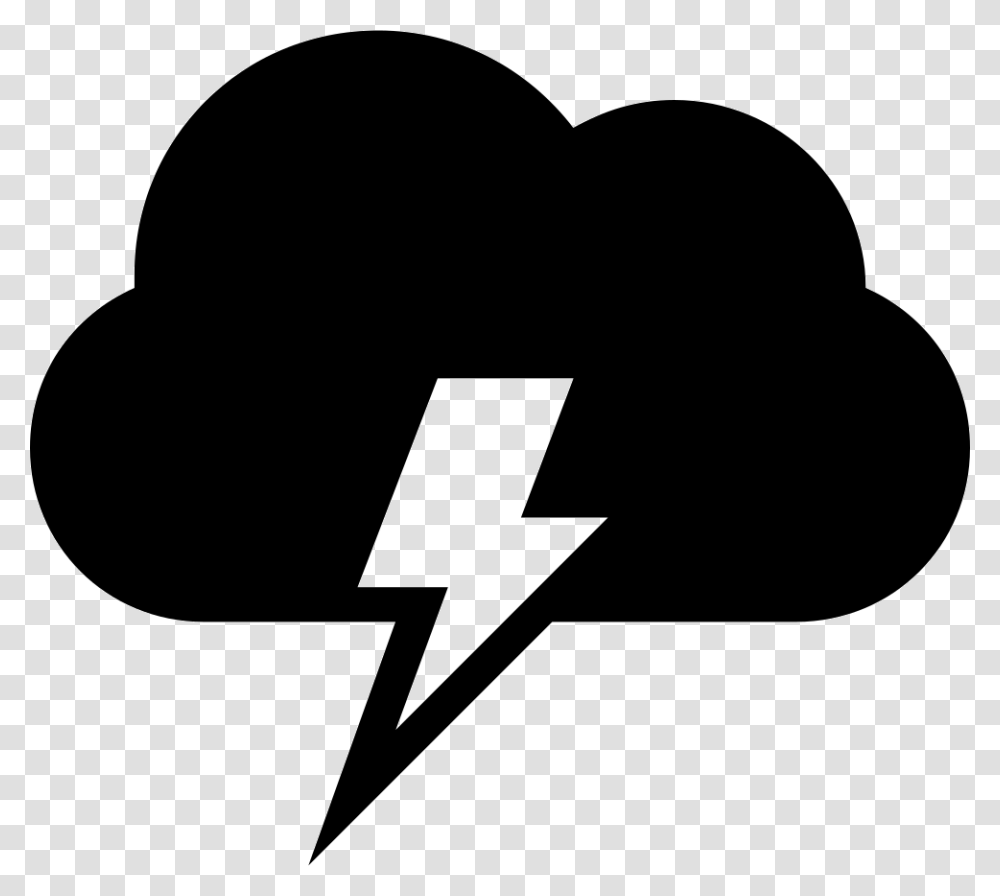 Cloud With Electrical Lightning Bolt Weather Storm Symbol, Baseball Cap, Hat, Apparel Transparent Png