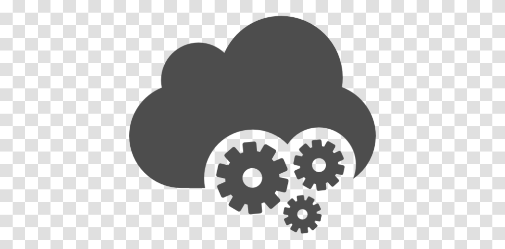 Cloud With Gears, Machine Transparent Png