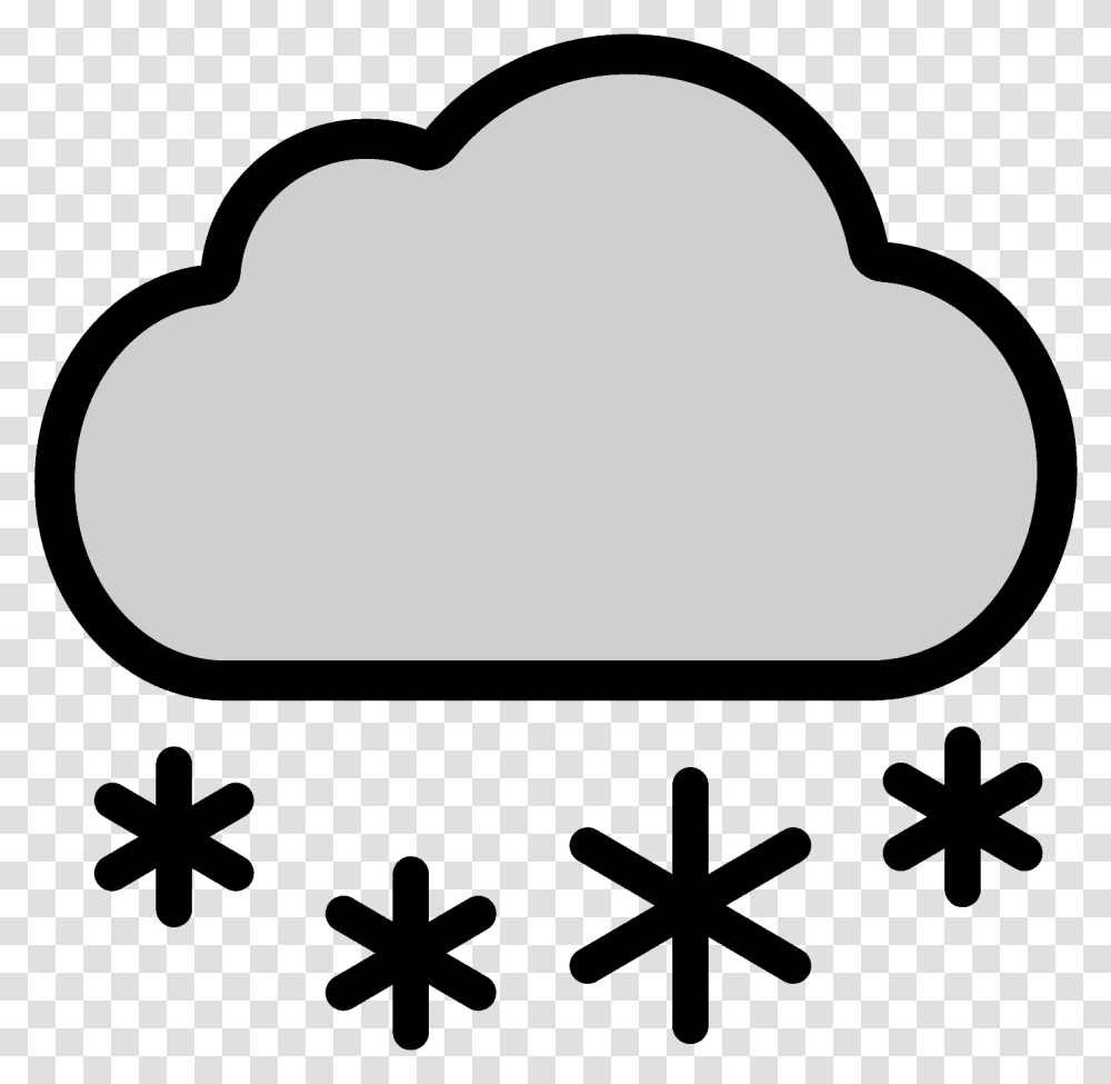 Cloud With Snow Emoji Clipart Free Download Otp Verification Icon Vector, Cushion, Silhouette, Stencil, Pillow Transparent Png