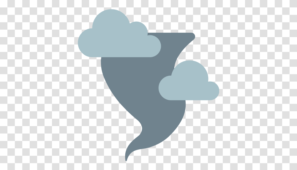 Cloud With Tornado Emoji For Facebook Email & Sms Id Sturm Emoji, Silhouette, Animal, Mammal Transparent Png