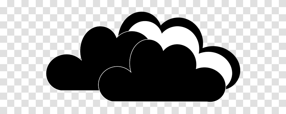 Clouds Symbol, Heart, Stencil, Batman Logo Transparent Png