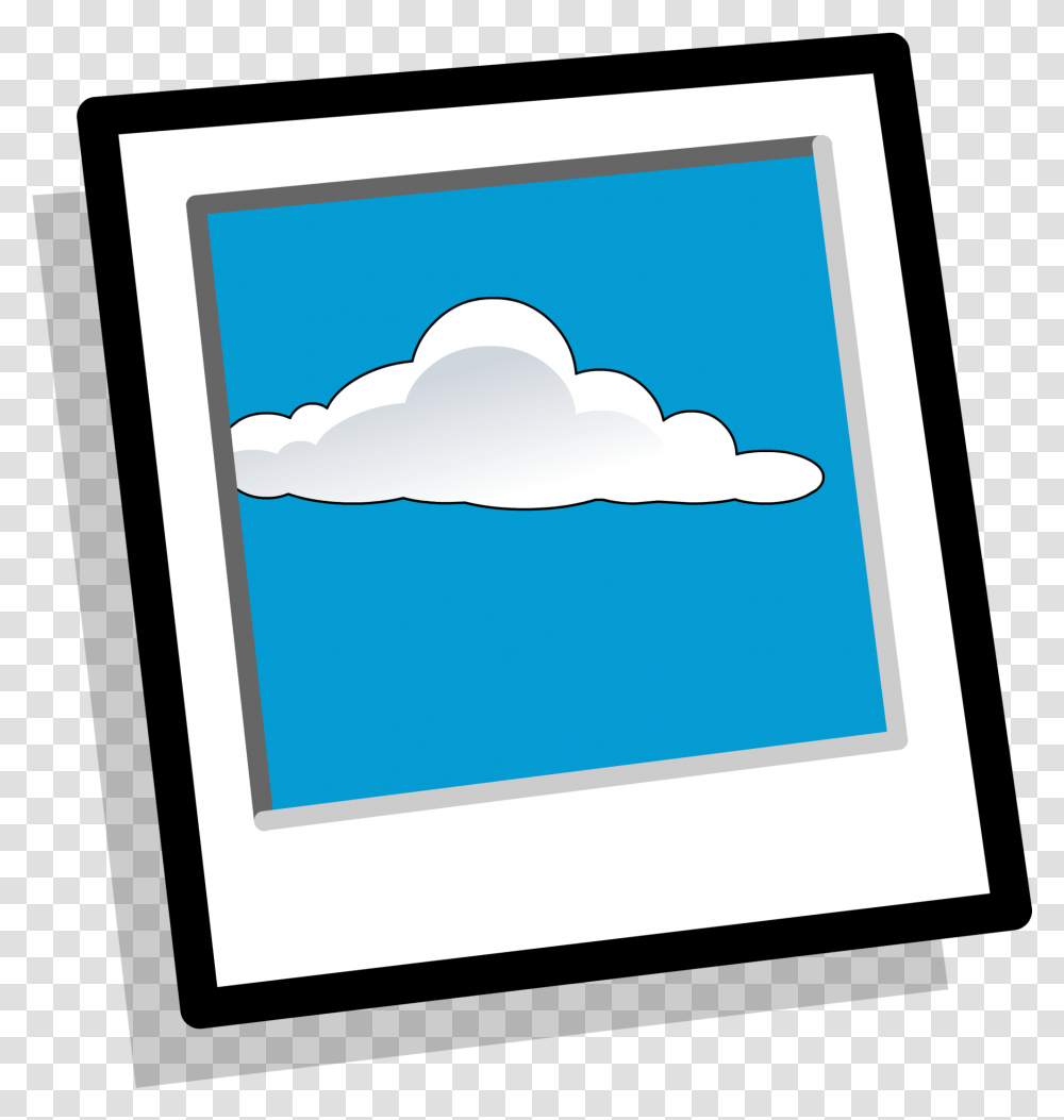 Clouds Background Clothing Icon Id Icon Full Size Clip Art, Screen, Electronics, Monitor, Nature Transparent Png