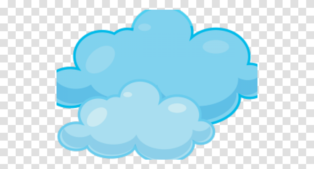 Clouds Clipart Background Cartoon Clip Art Blue Clouds, Nature, Cushion, Outdoors, Ice Transparent Png