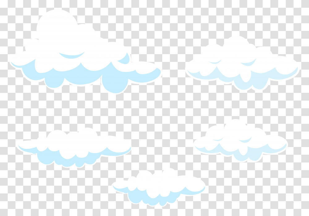 Clouds Clipart Cartoon Clouds Background, Nature, Outdoors, Pillow, Weather Transparent Png