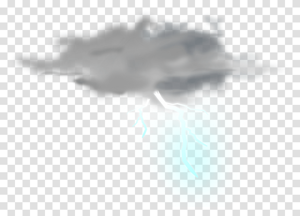 Clouds Flash Storm Thunder Weather Snow Clouds Background, Nature, Outdoors, Ice, Animal Transparent Png