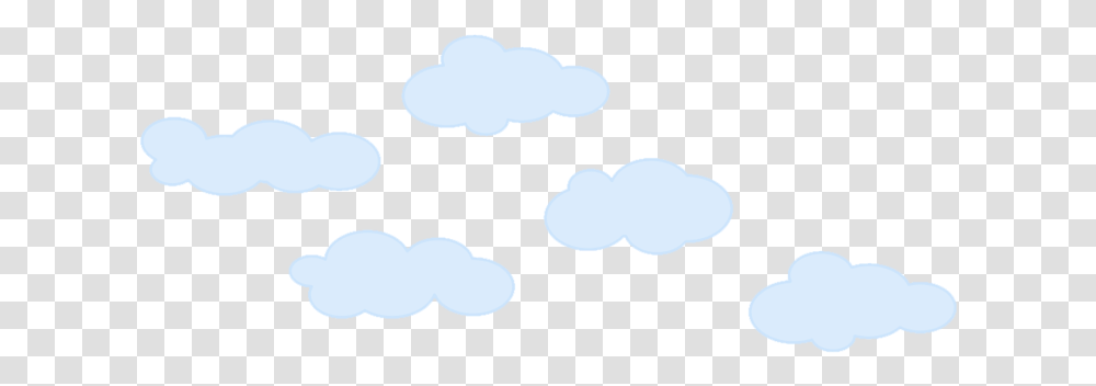 Clouds Group Svg Clip Arts 600 X 234 Px Cartoon Group Of Group Of Clouds Clip Art, Nature, Outdoors, Footprint, Mustache Transparent Png