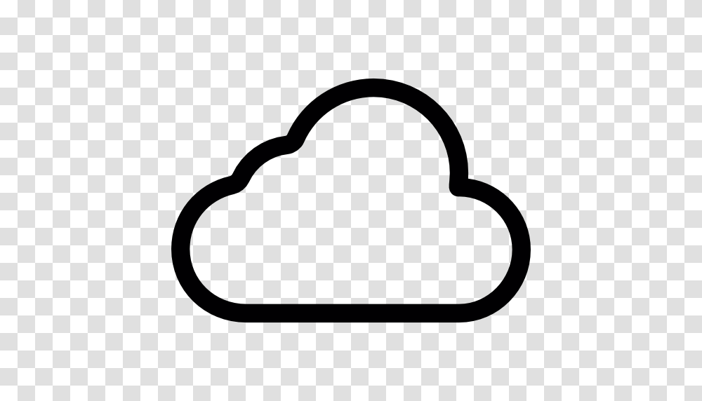 Clouds Outline Rain Storm Sky Weather Icon, Moon, Outdoors, Nature Transparent Png