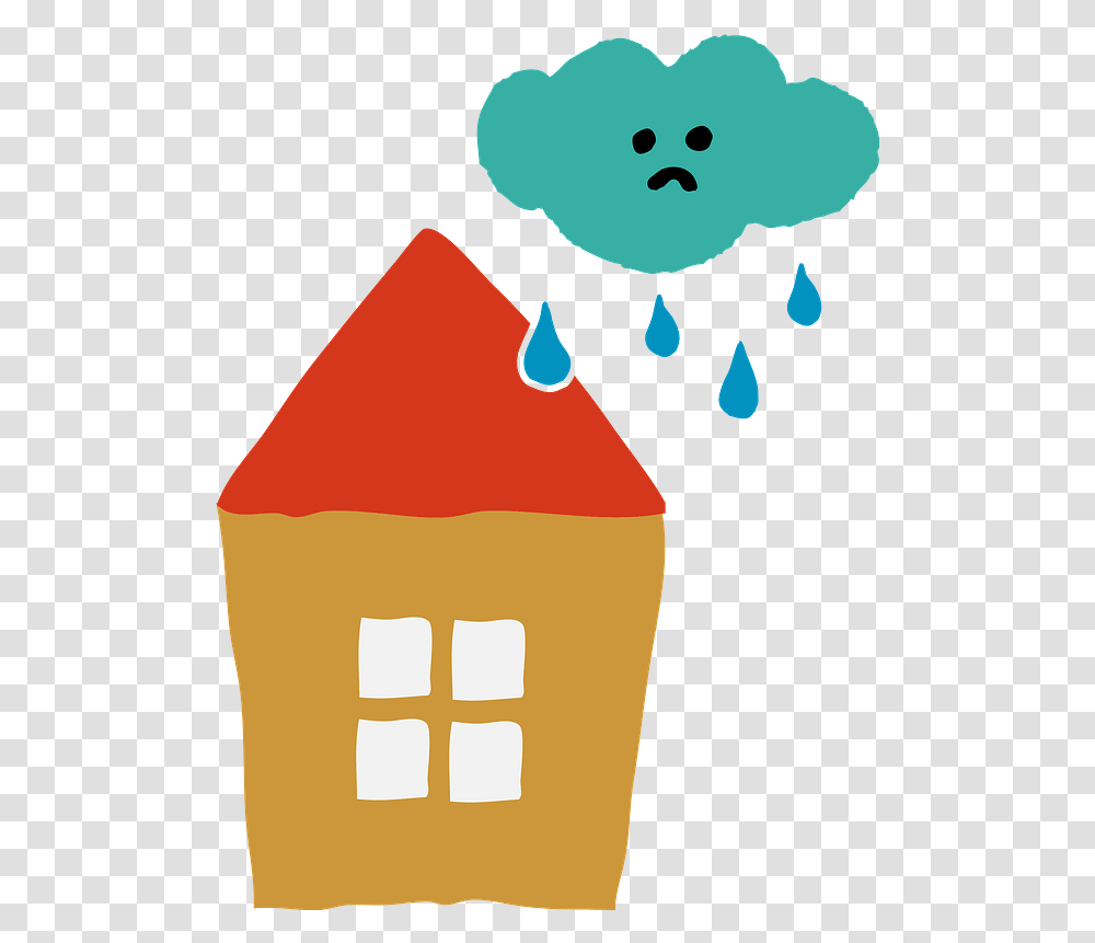 Clouds Raining Clipart House And Cloud, Logo, Symbol, Trademark Transparent Png