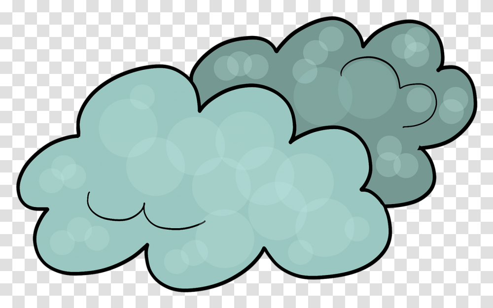 Clouds Sky Rain Clipart Clouds On Sky Clipart, Label, Plant, Green Transparent Png