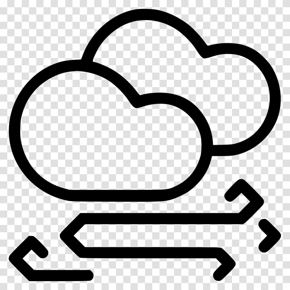 Clouds Storm Stormy Wind Windy Cloud Foggy Symbol, Sunglasses, Accessories, Accessory, Stencil Transparent Png