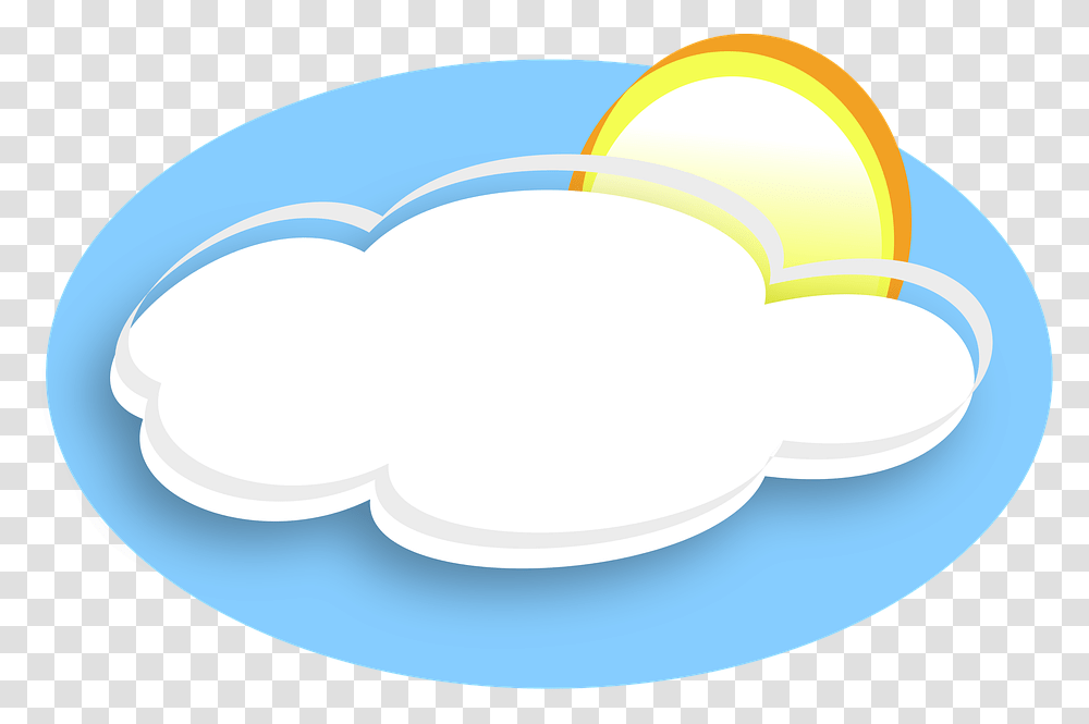 Clouds Sun Icon Free Image On Pixabay Dot, Food, Meal, Tape, Oval Transparent Png