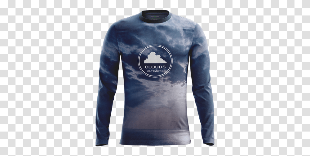 Clouds Ultimate Dark Full Ls Jersey, Sleeve, Clothing, Apparel, Long Sleeve Transparent Png