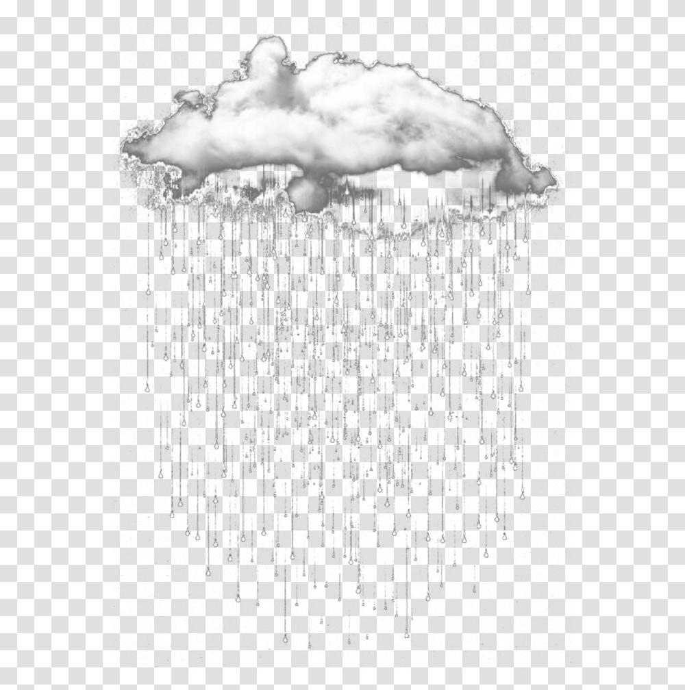 Clouds Water Rain Sketch, Nature, Paper, Outdoors, Boiling Transparent Png