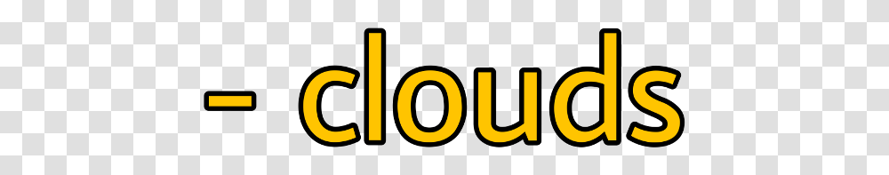 Clouds Yellow Aesthetic Yellowaesthetic Aesthetictext Orange, Word, Label, Number Transparent Png