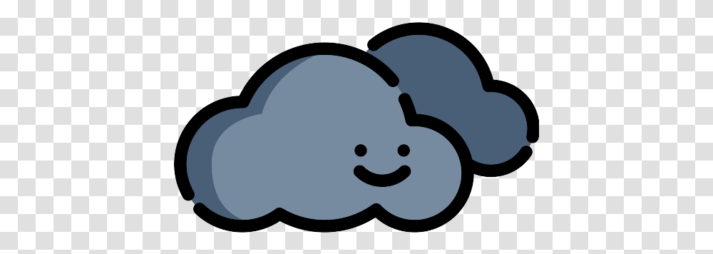 Cloudy Cloud Icon 30 Repo Free Icons Cloudy Cartoon Vector, Stencil, Silhouette Transparent Png