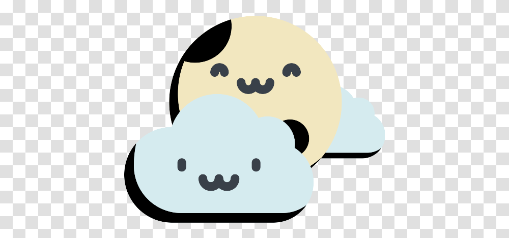 Cloudy Cloud Vector Svg Icon Happy, Snowman, Winter, Outdoors, Nature Transparent Png