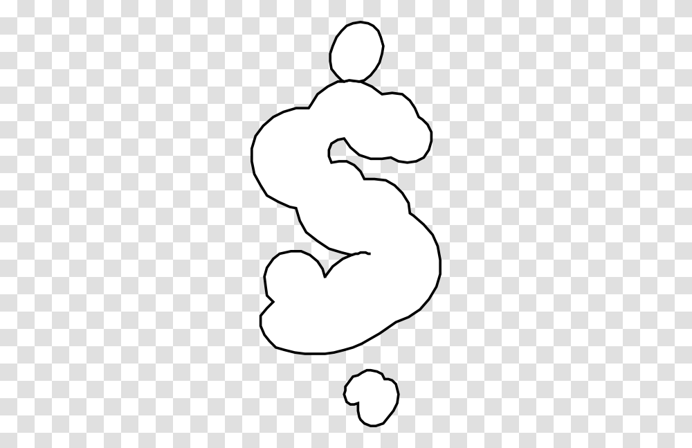 Cloudy Dollar Sign Clip Art, Footprint, Mustache Transparent Png