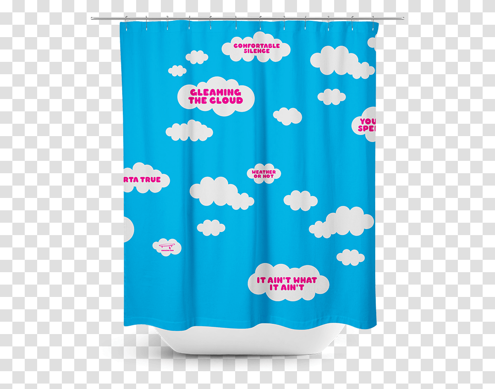Cloudy Morning Shower Curtain Crailtap Shower Curtain Transparent Png