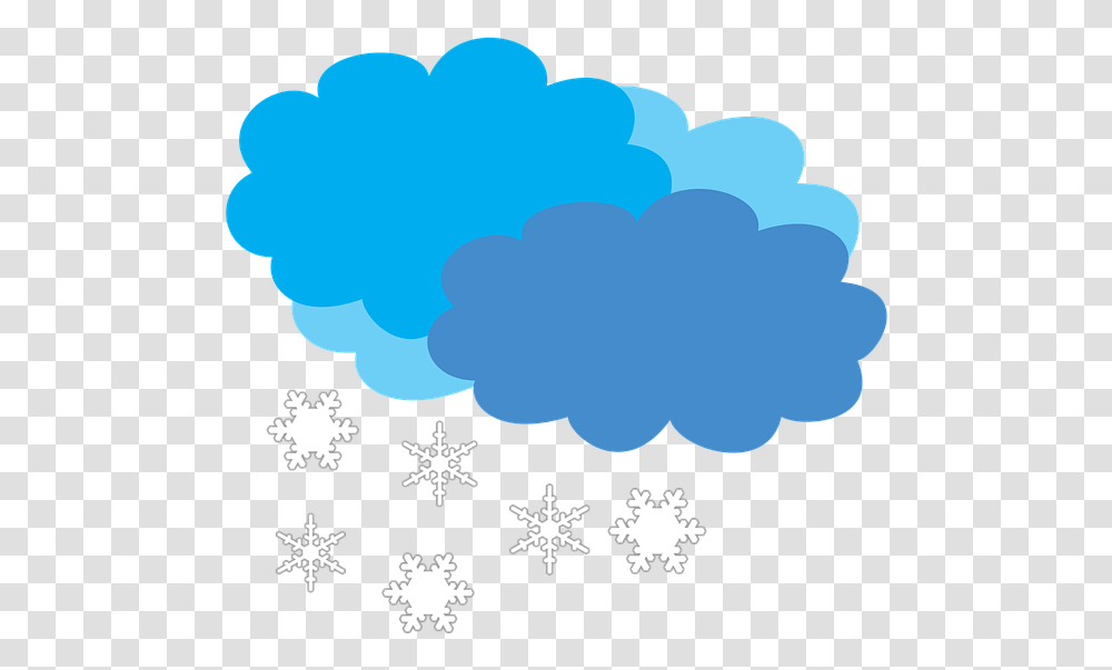 Cloudy Weather Forecast Snow Snow Shower Clouds Cloudy Weather, Snowflake, Purple Transparent Png