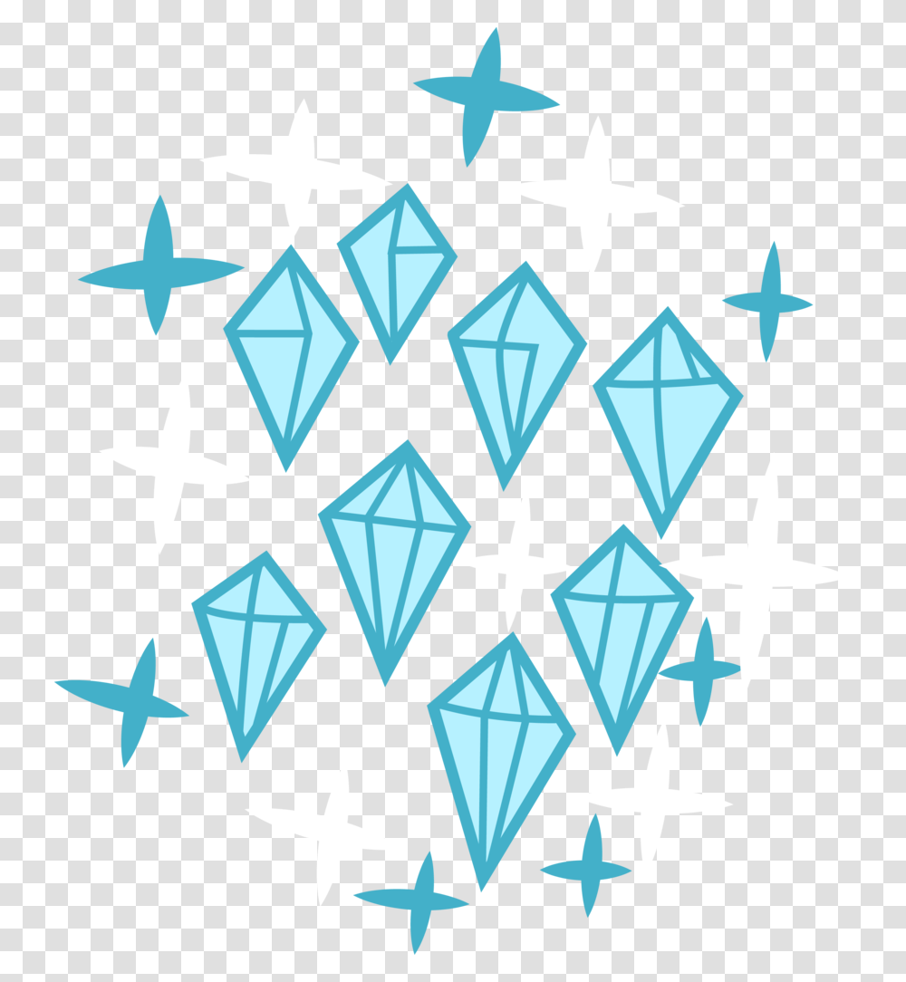 Cloudyglow Cutie Mark G1 Ice Crystal Safe Simple Ice Crystals Background, Star Symbol, Paper Transparent Png