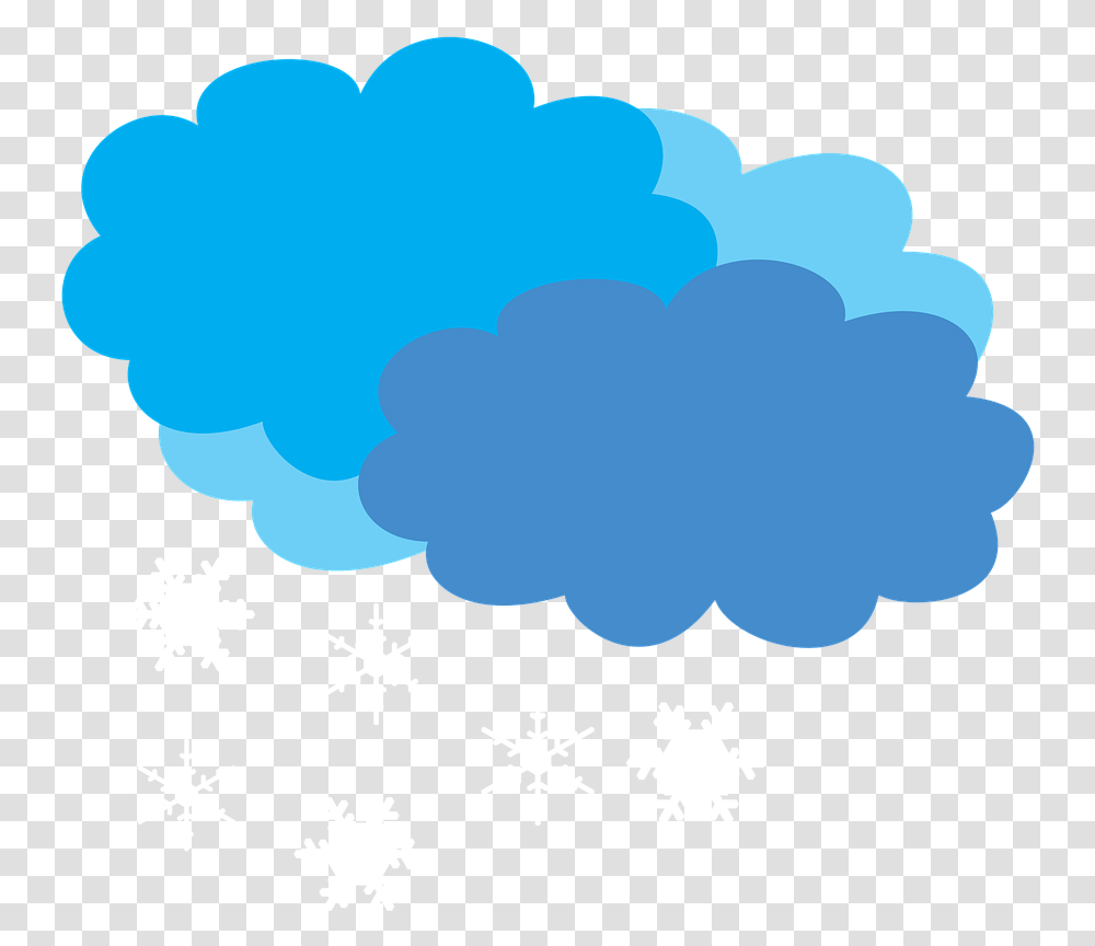 Cloudyweather Forecastsnowsnow Showercloudsblue Clouds Clipart Gif, Snowflake, Purple Transparent Png