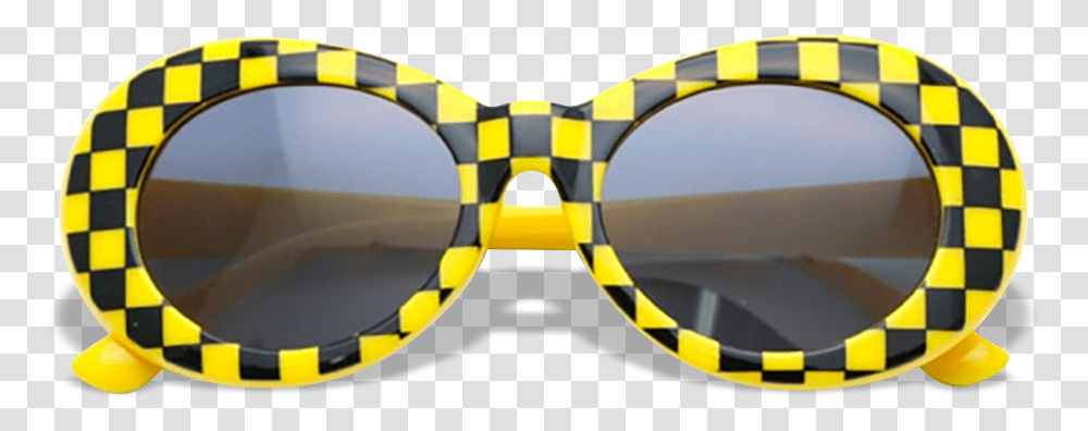Clout Glasses Checkered Clout Goggles, Sunglasses, Accessories, Accessory Transparent Png