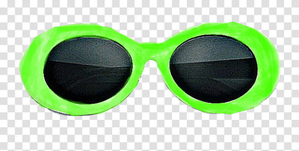 Clout Goggles Green Clout Glasses, Sunglasses, Accessories, Accessory Transparent Png