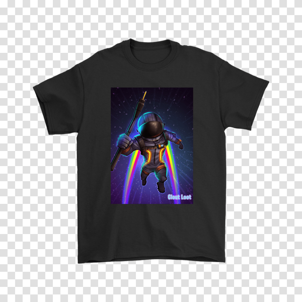 Clout Loot Fortnite Dark Voyager T Shirt Cloutloot, Apparel, T-Shirt, Person Transparent Png