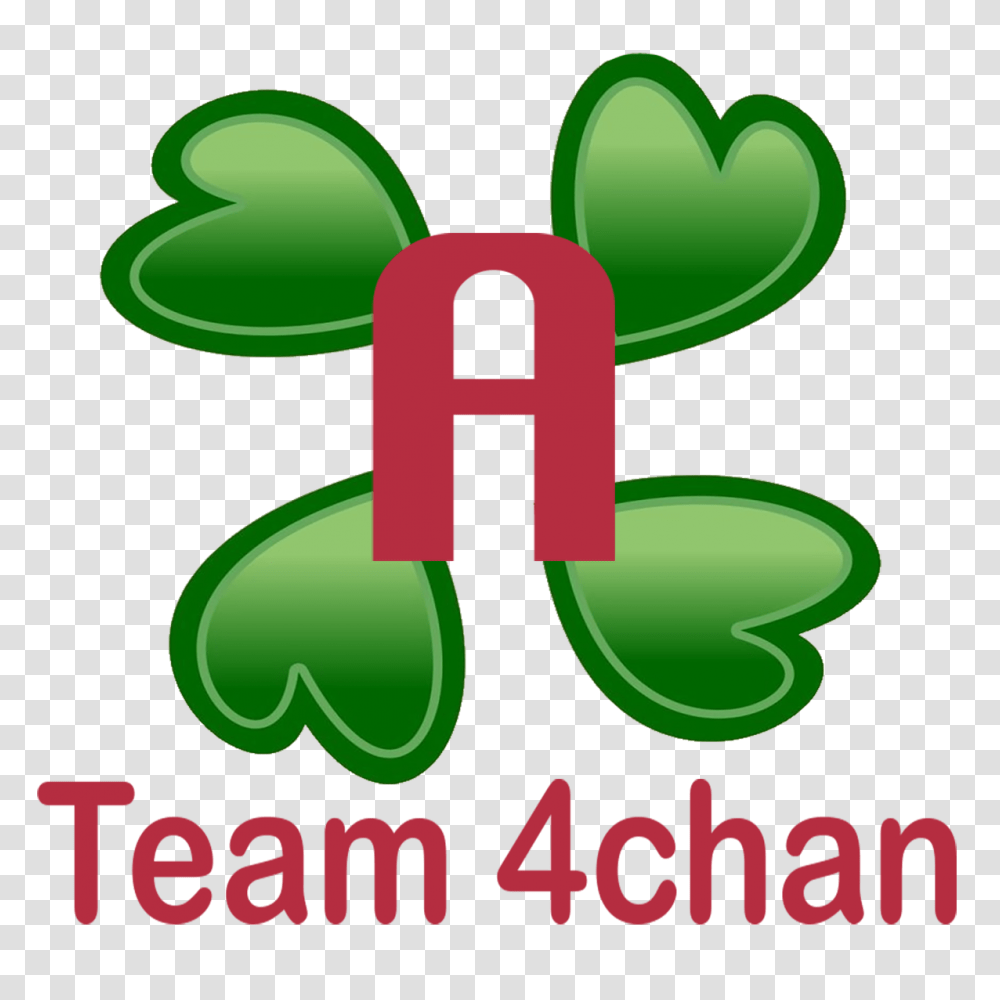 Clover 4chan Logo, Plant, Text, Symbol, Vegetable Transparent Png