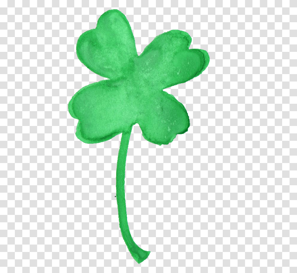 Clover Clipart Watercolor Picture 741681 Watercolor Four Leaf Clover, Plant, Green, Flower, Blossom Transparent Png