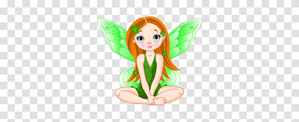 Clover Fairy Fada Fairy And Clip Art, Angel, Archangel, Toy Transparent Png