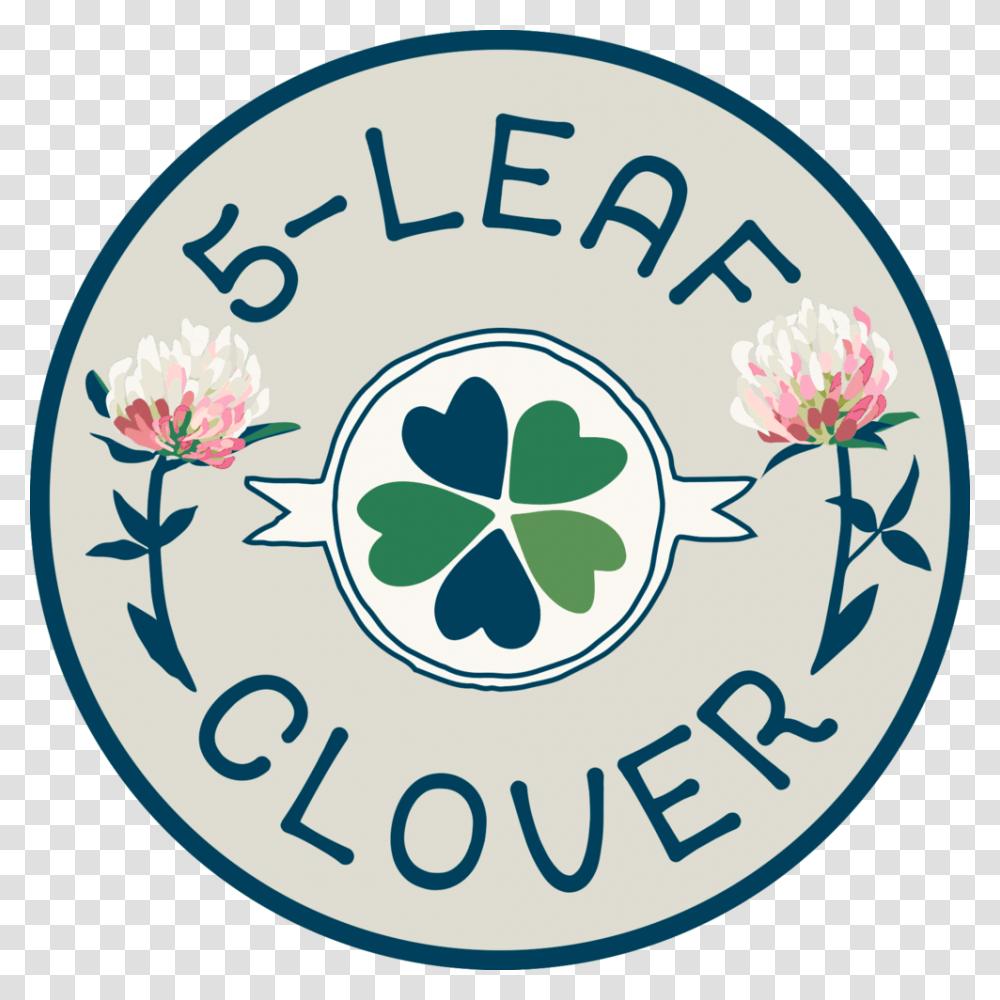 Clover Flower Circle Divided Into, Label, Logo Transparent Png
