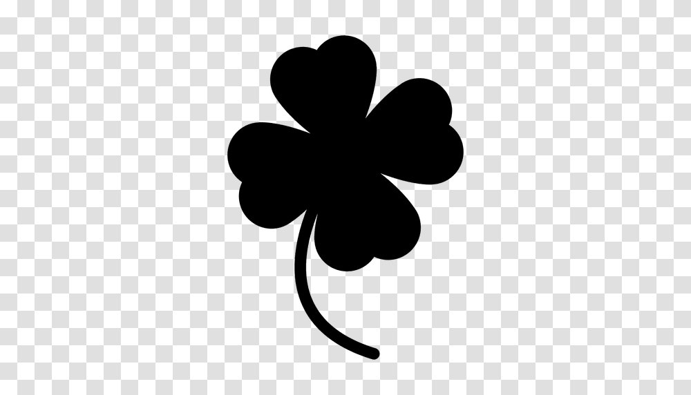 Clover Leaf, Silhouette, Plant Transparent Png