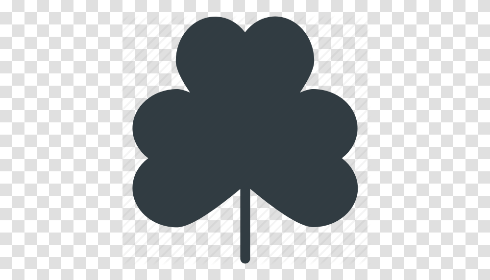 Clover Nature Plant Shamrock Three Leaf Clover Icon, Silhouette, Snowflake Transparent Png
