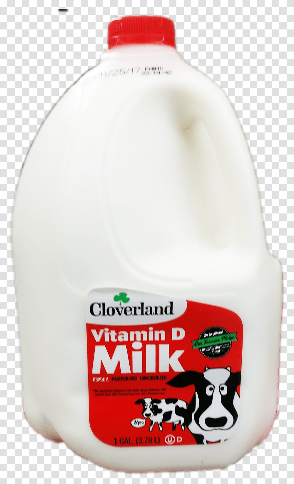 Cloverland Whole Milk Gallon Cloverland Milk, Beverage, Drink, Dairy Transparent Png