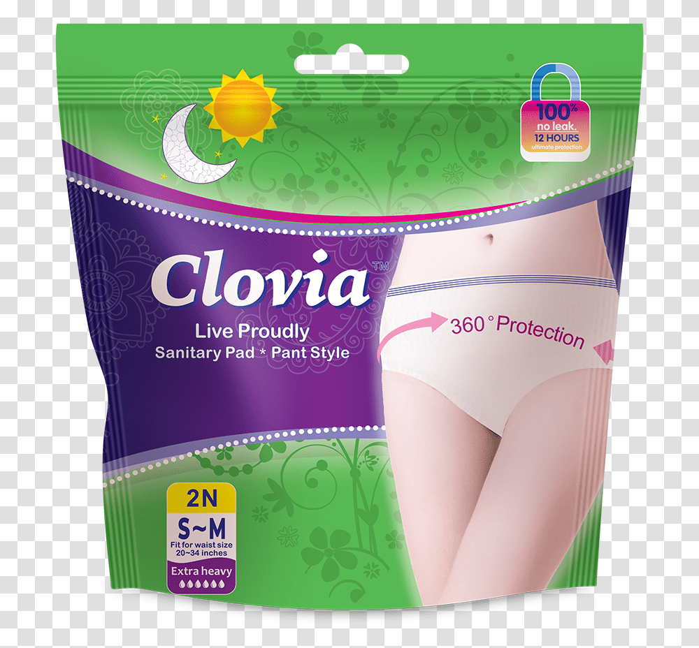 Clovia Disposable Period Panties Size Clovia Period Panties, Lingerie, Underwear, Apparel Transparent Png
