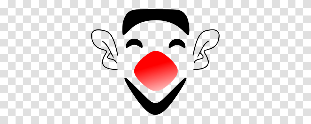 Clown Emotion, Moon, Outer Space, Night Transparent Png