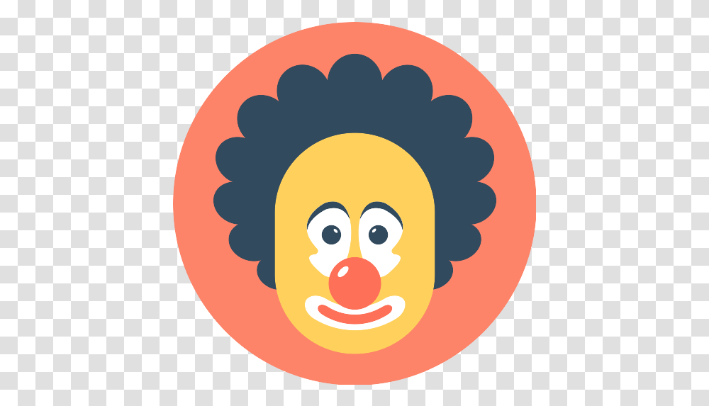 Clown Avatar Vector Svg Icon Repo Free Icons Clown Icon Circle, Hair, Food, Egg Transparent Png
